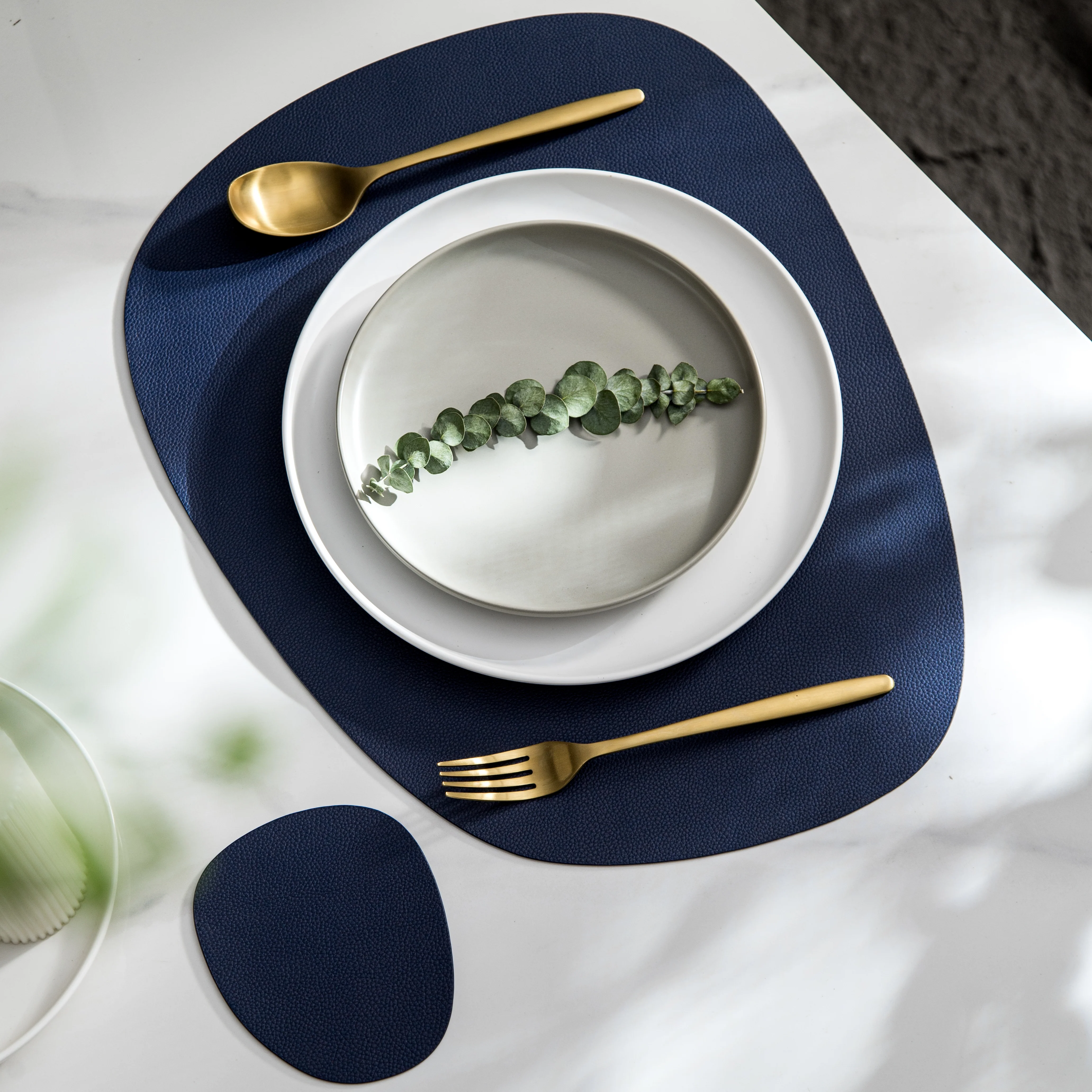 Contemporary Leather Placemats and Coasters 2.0 - Image 5