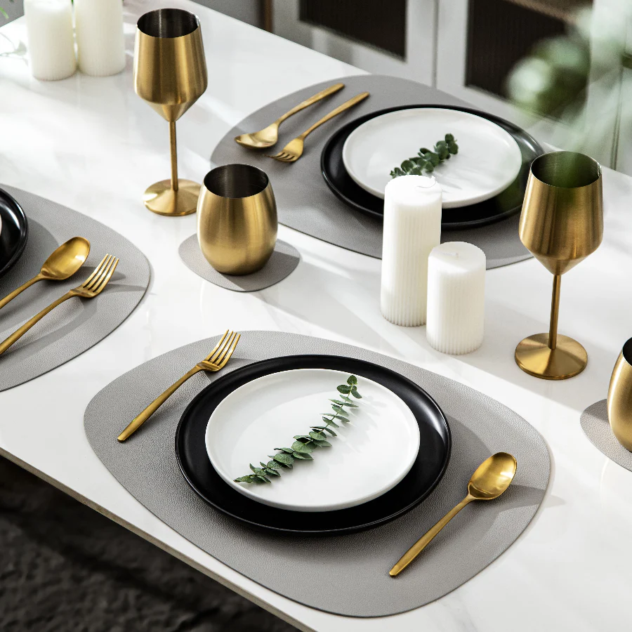 Contemporary Leather Placemats and Coasters 2.0 - Image 8