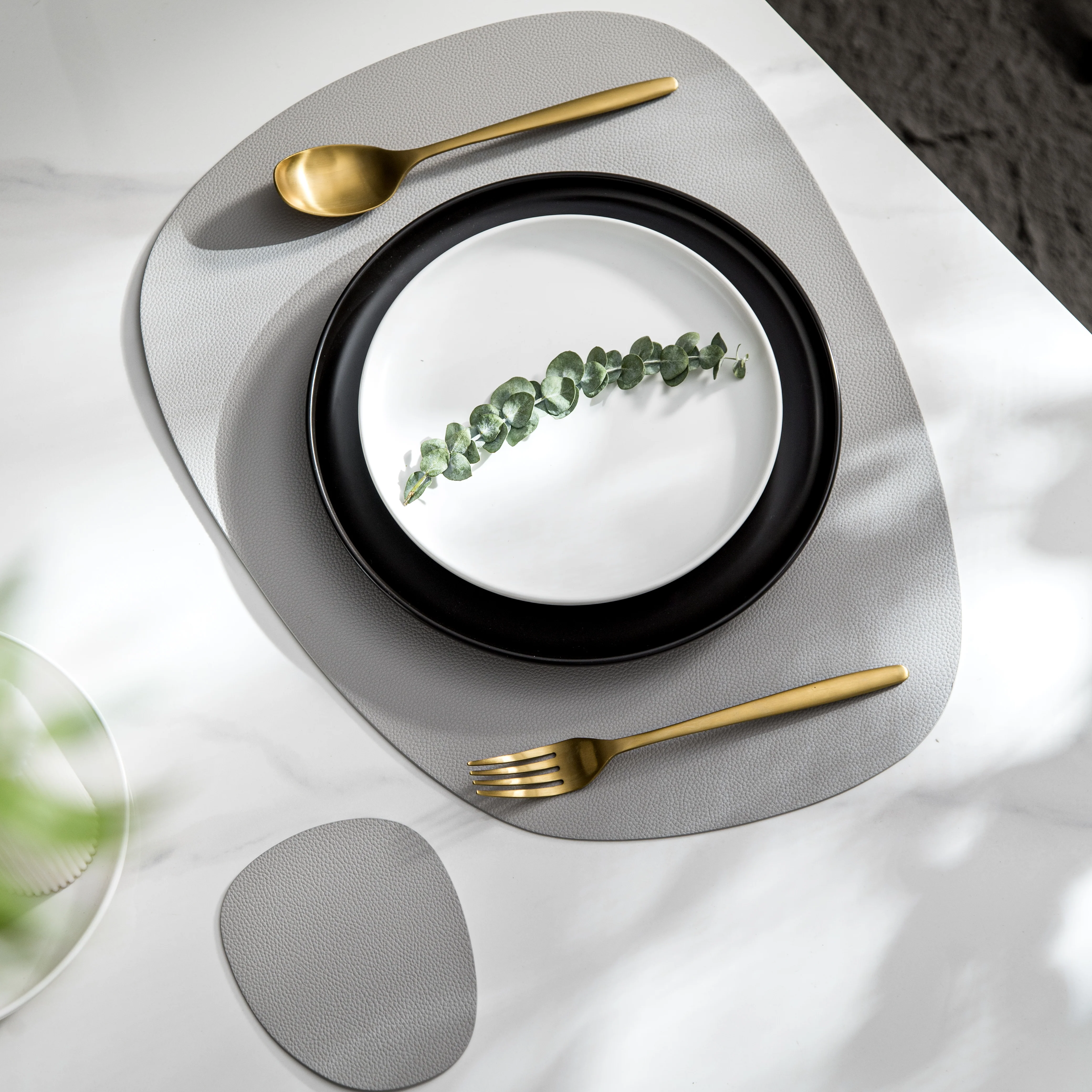 Contemporary Leather Placemats and Coasters 2.0 - Image 9