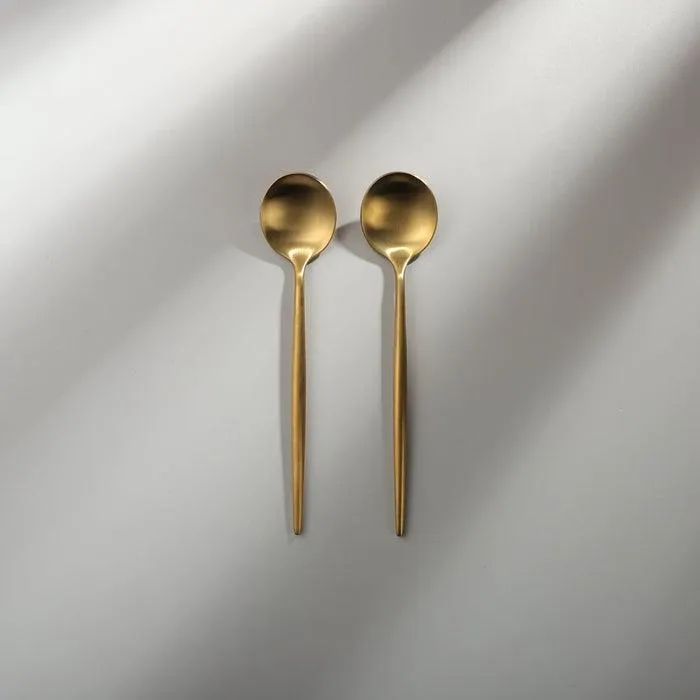 Minimalist/ French Flatware Salad Servers, Serving Utensils & Individual Pieces - Image 12