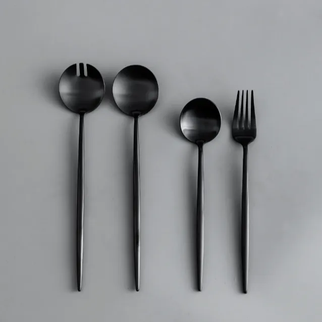 Minimalist/ French Flatware Salad Servers, Serving Utensils & Individual Pieces - Image 25