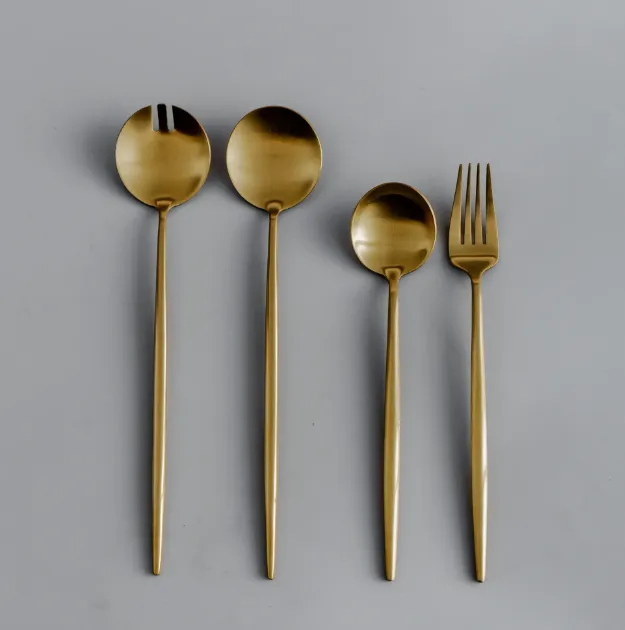 Minimalist/ French Flatware Salad Servers, Serving Utensils & Individual Pieces - Image 5