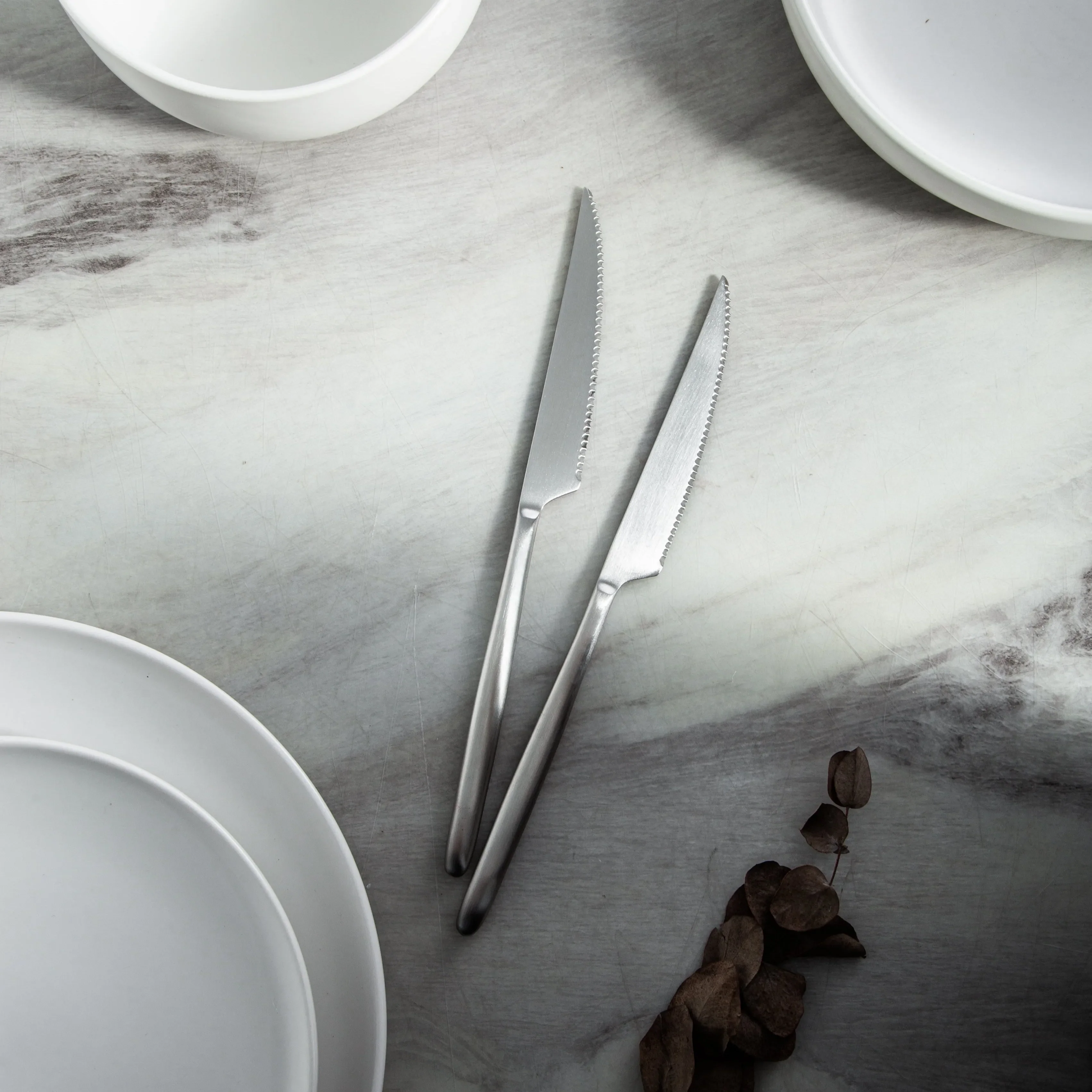 Minimalist/ French Flatware Salad Servers, Serving Utensils & Individual Pieces - Image 53