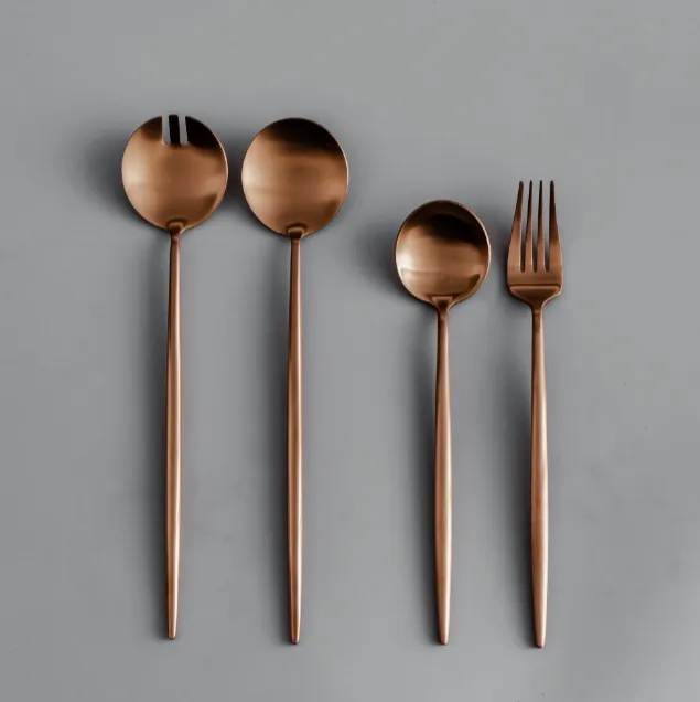 Minimalist/ French Flatware Salad Servers, Serving Utensils & Individual Pieces - Image 66