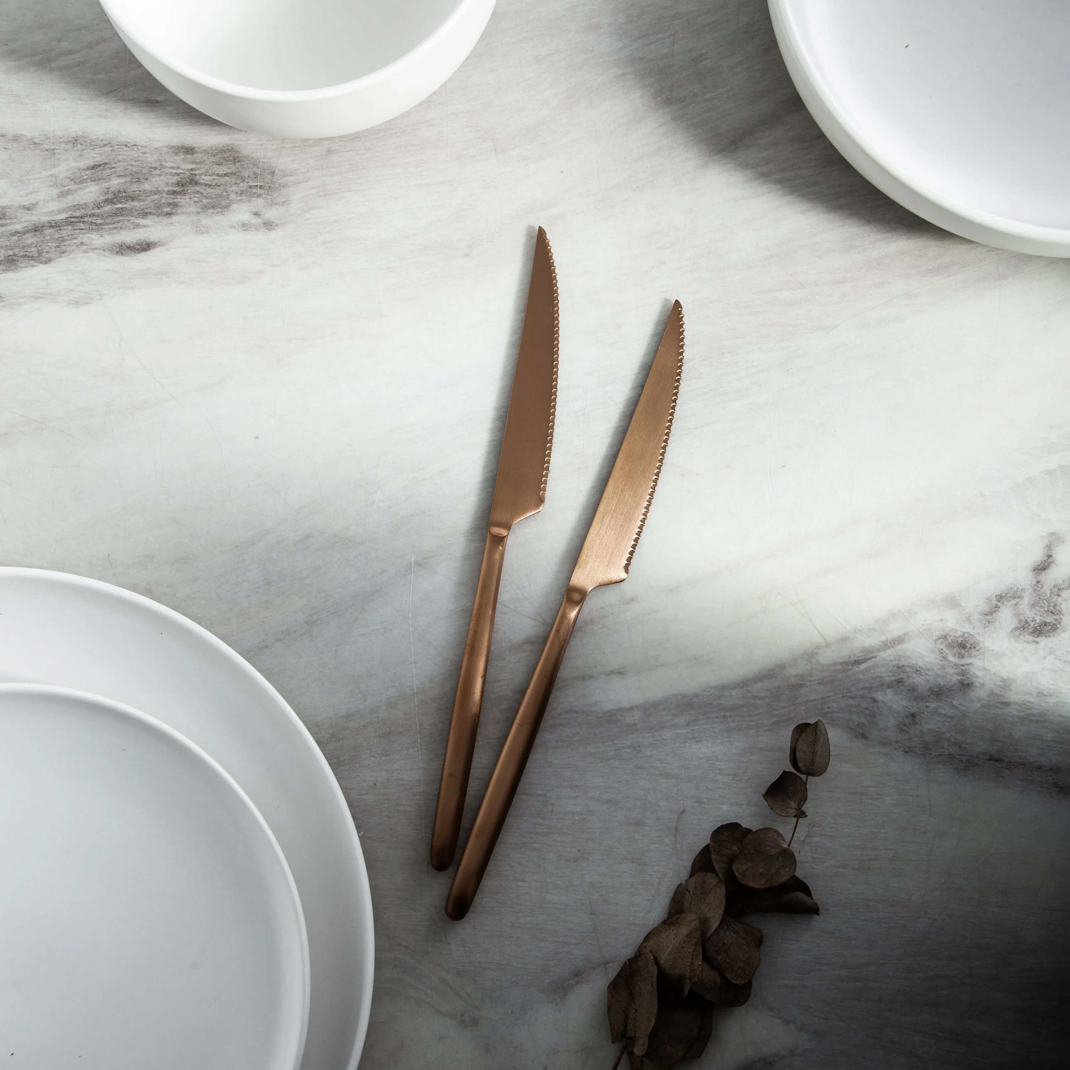 Minimalist/ French Flatware Salad Servers, Serving Utensils & Individual Pieces - Image 75