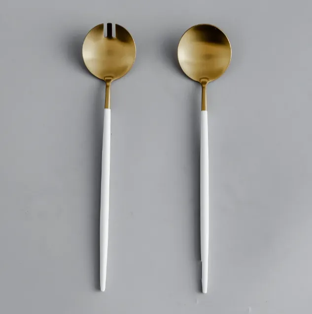 Minimalist/ French Flatware Salad Servers, Serving Utensils & Individual Pieces - Image 92