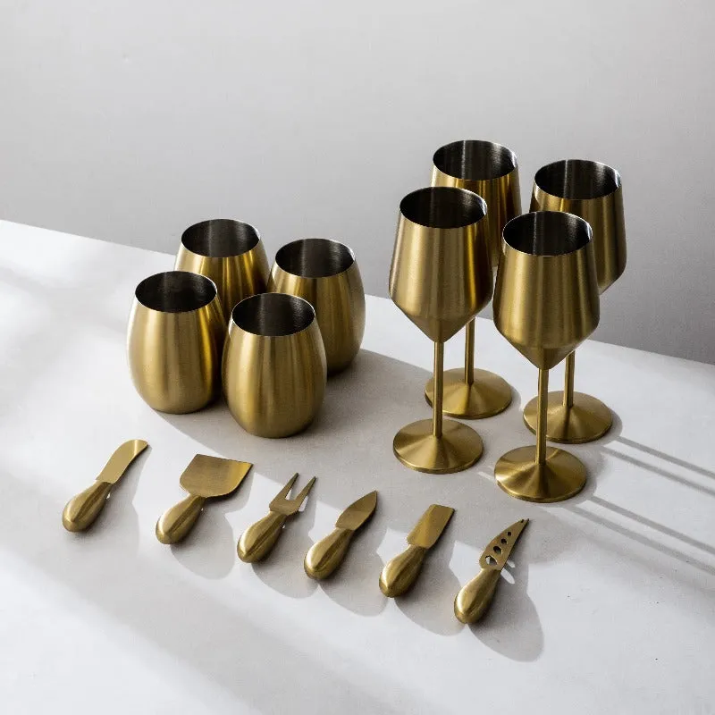 Wine Glasses & Cheese Knives Bundle - Image 3