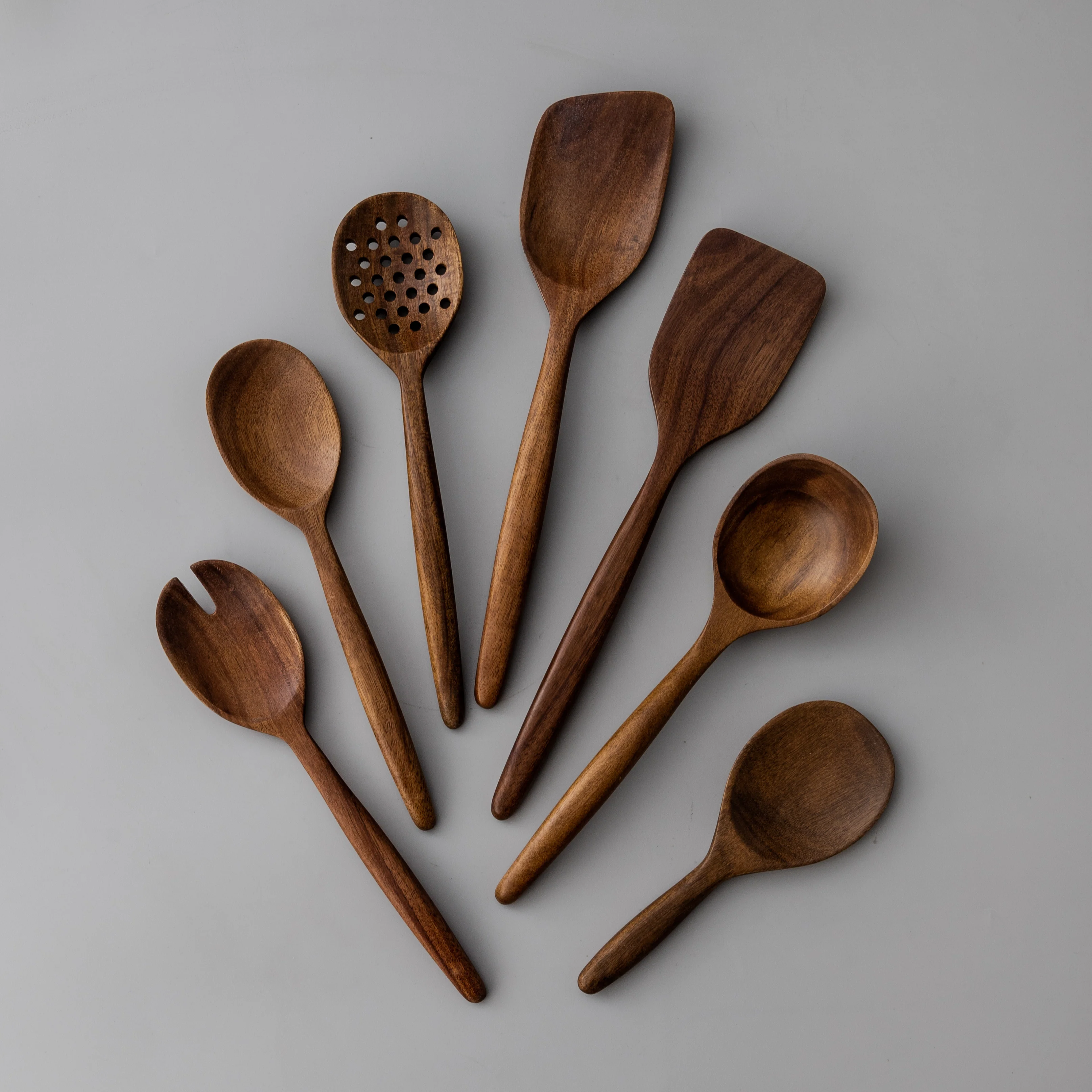 Wooden Kitchen Utensils Set - Image 3
