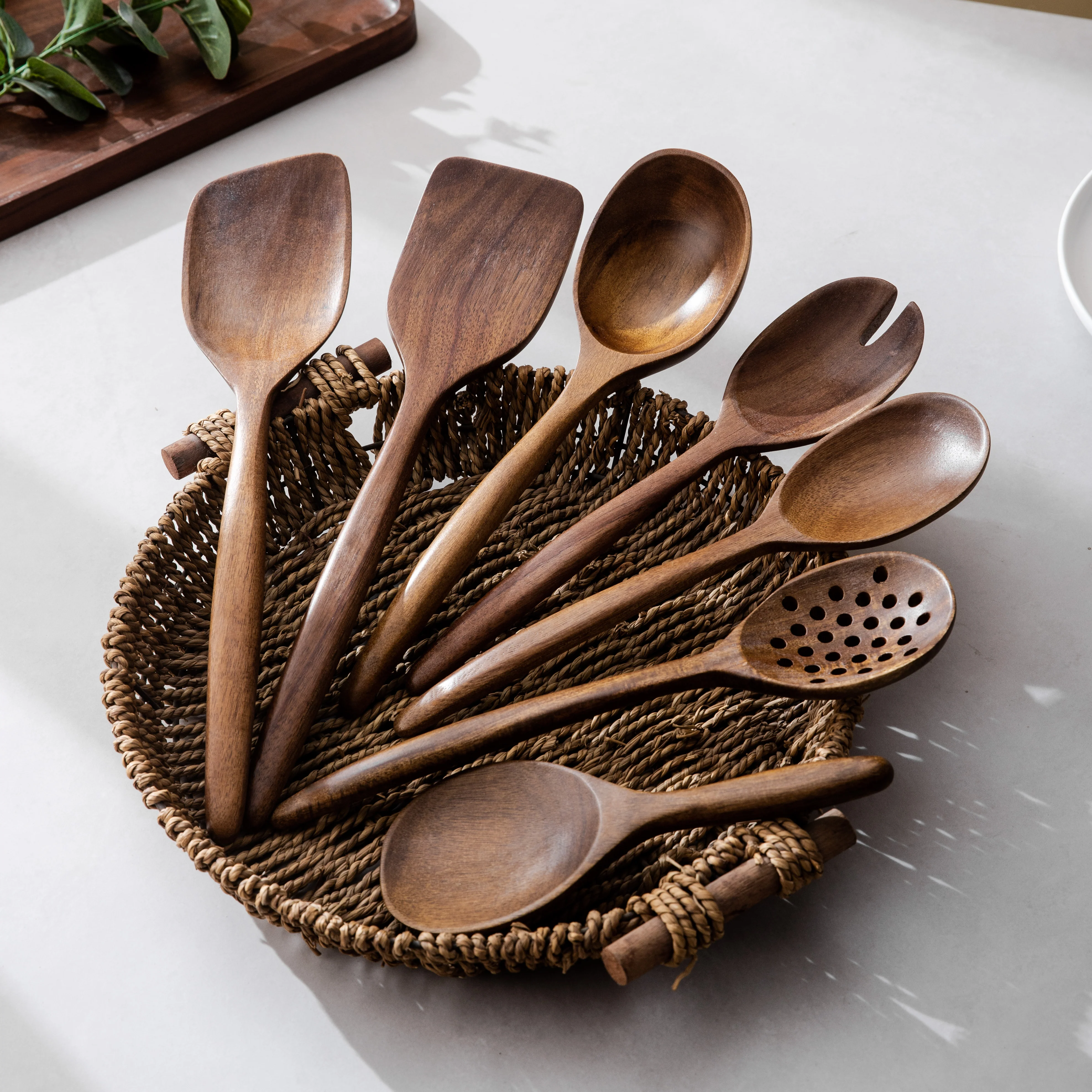 Wooden Kitchen Utensils Set - Image 6