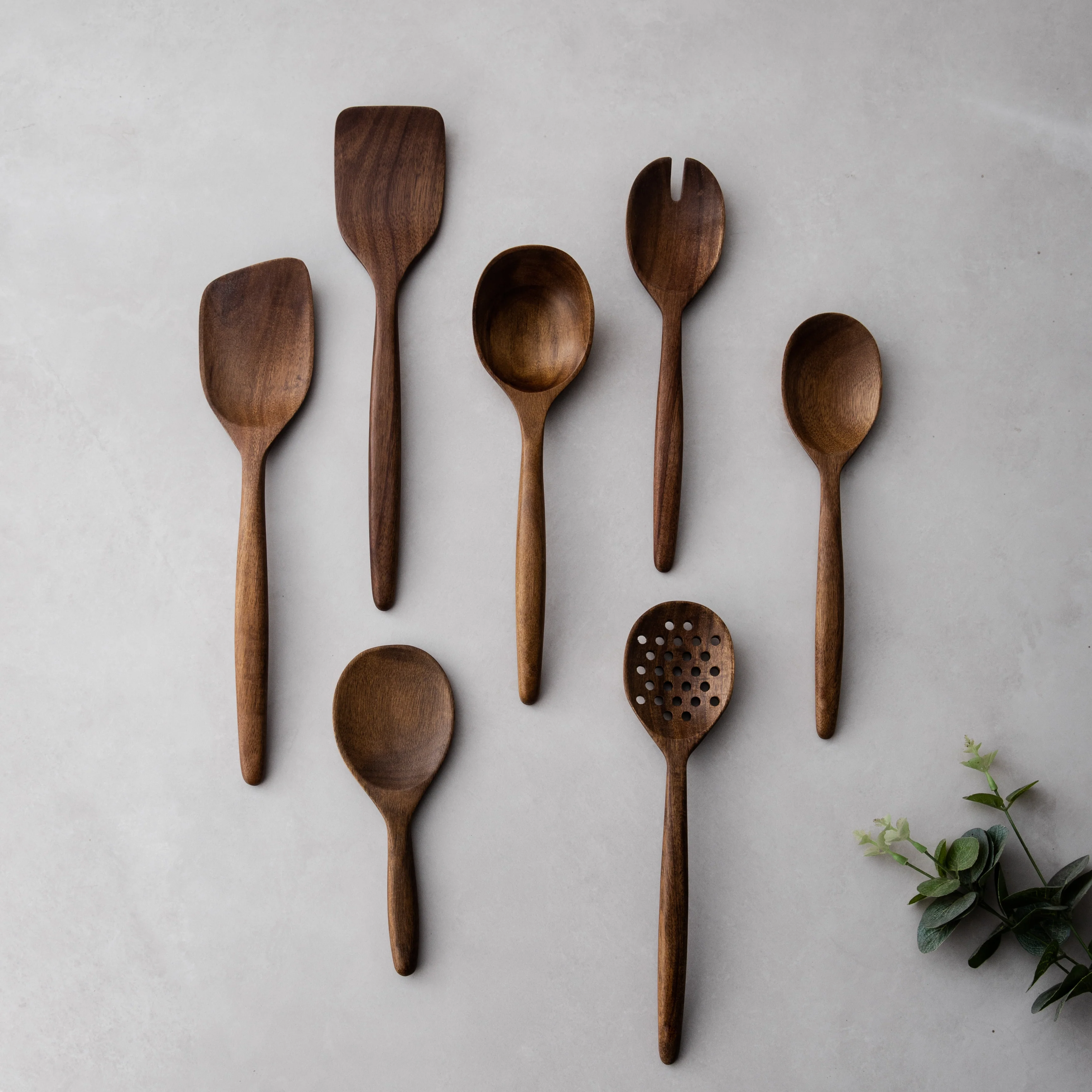 Wooden Kitchen Utensils Set - Image 8